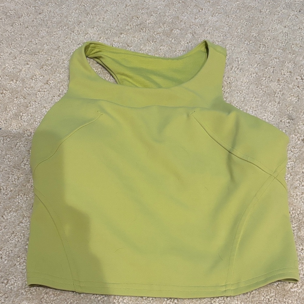 Lululemon Athletica Light Green Tank Top
